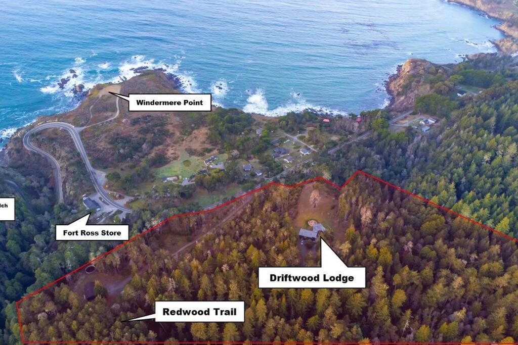 Driftwood Lodge ~ 5 Bedroom / 7 Bath ~ 30-Acre Private Estate On Hwy 1 ~ Hot Tub ~ Oceanview ~ Reunions & Retreats Walsh Landing Exterior photo